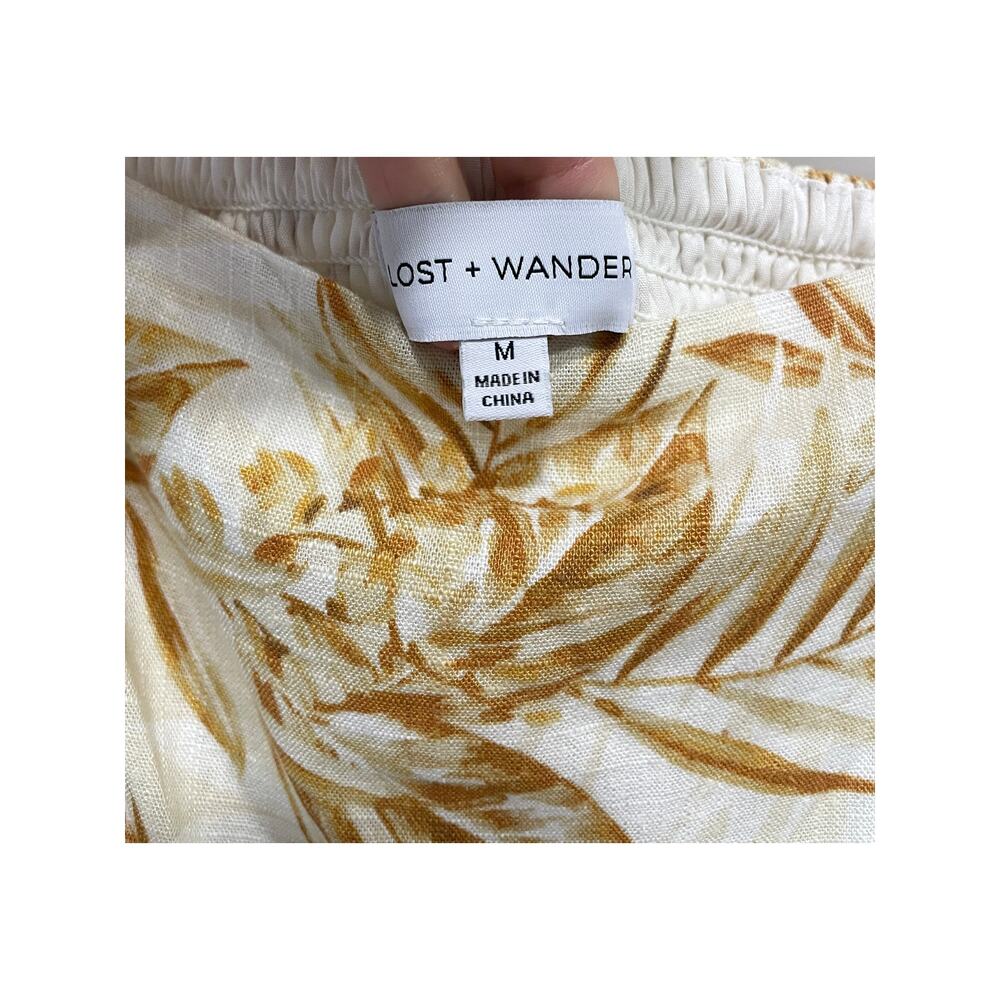 Lost + Wander Women's Tahiti Top & Midi Skirt Resort Hawaiian Size Medium - Picture 9 of 14
